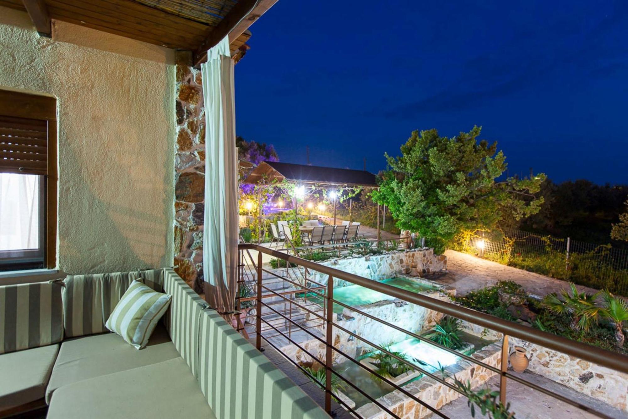 Villa Laskari Sea View Неа-Муданья Экстерьер фото