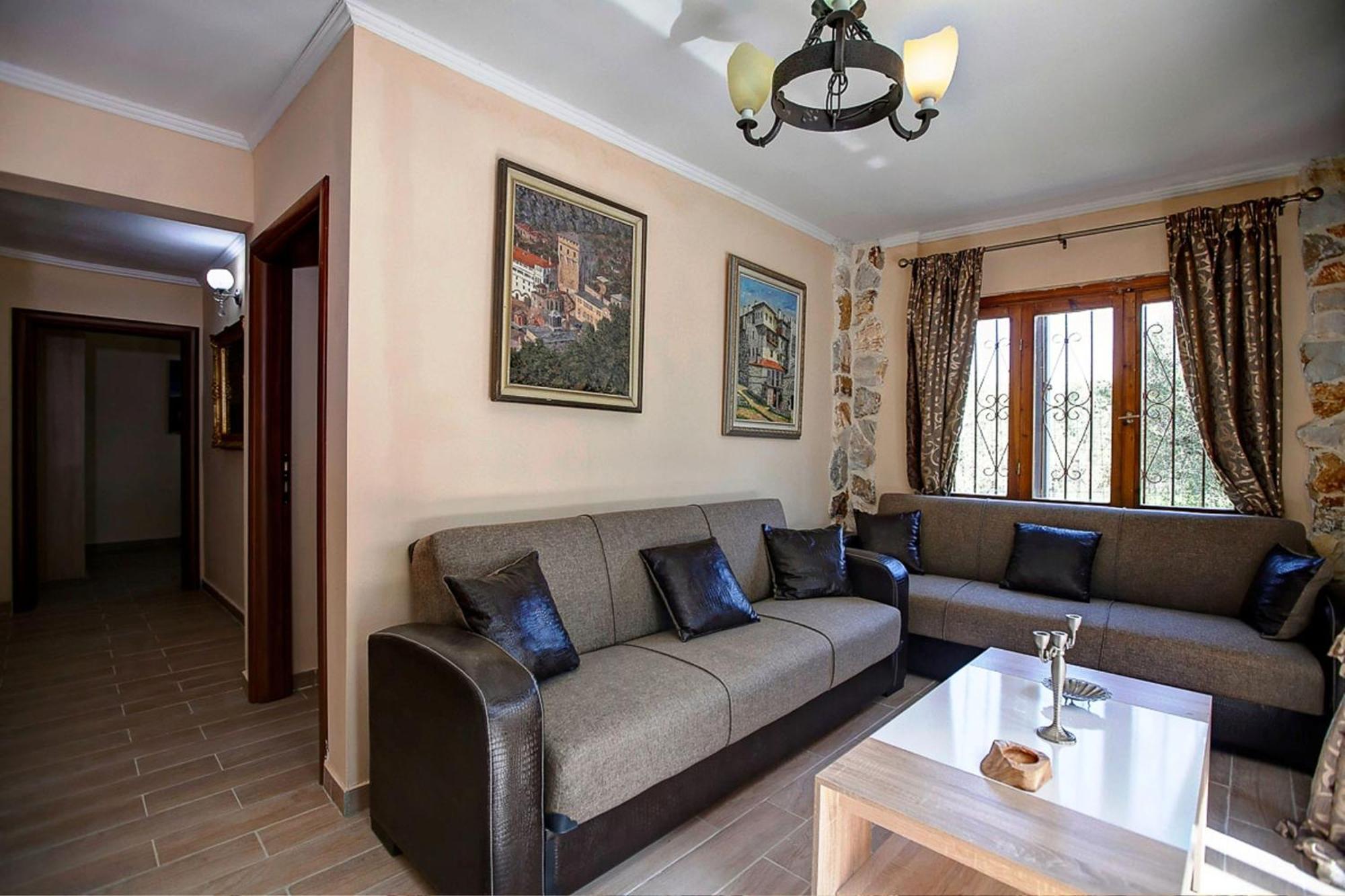 Villa Laskari Sea View Неа-Муданья Экстерьер фото