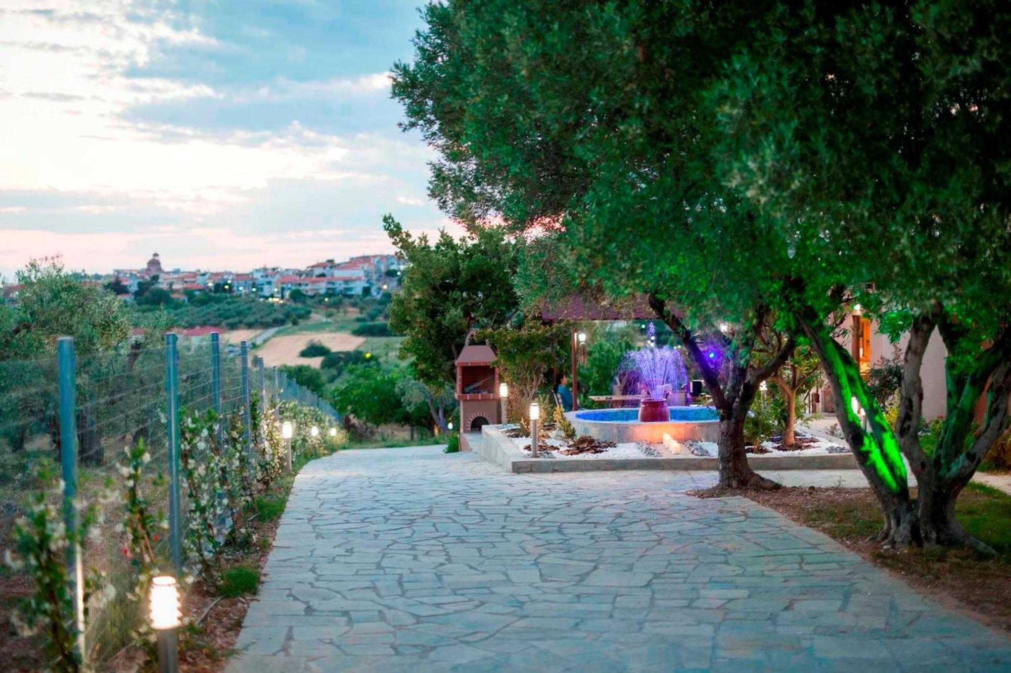 Villa Laskari Sea View Неа-Муданья Экстерьер фото