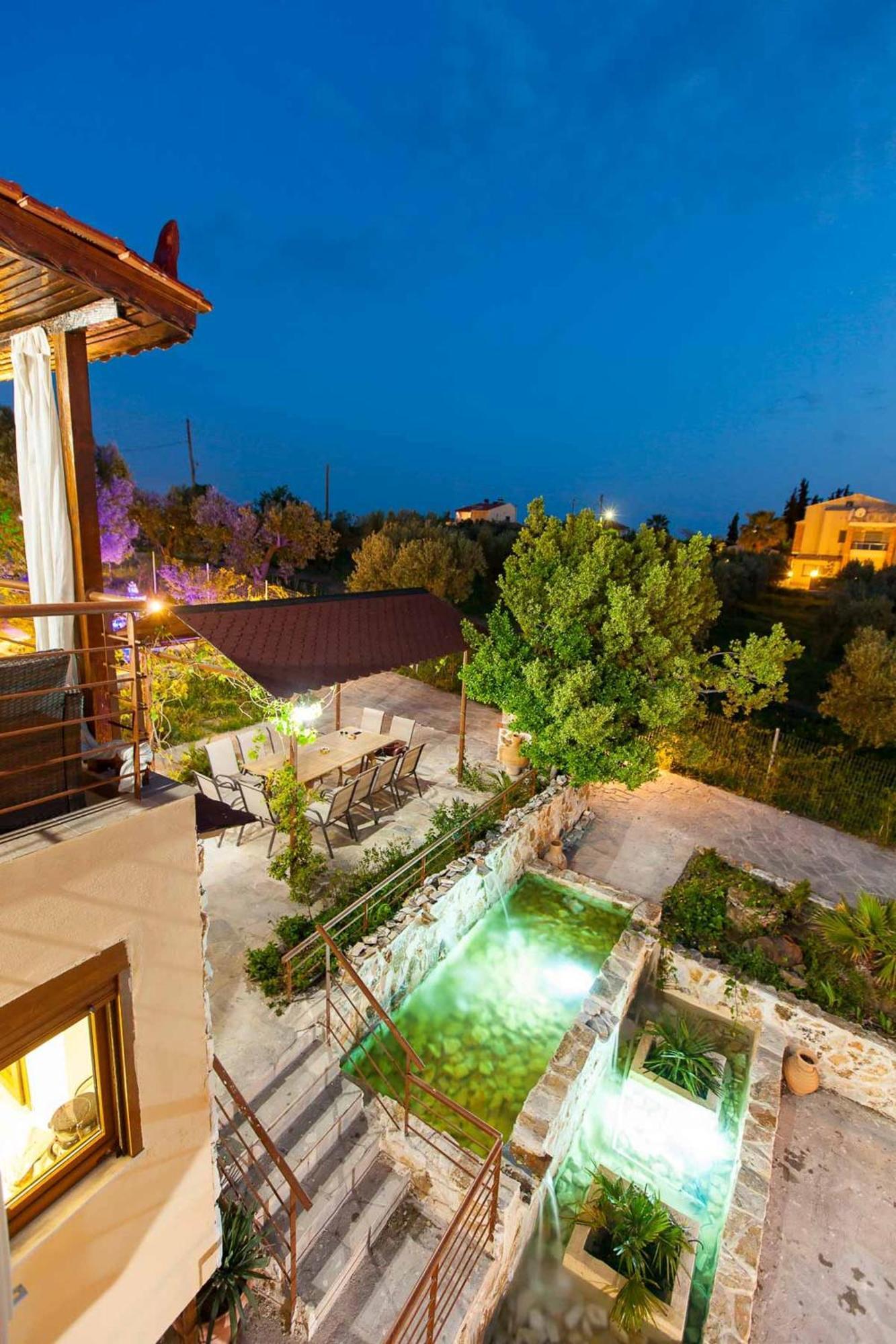 Villa Laskari Sea View Неа-Муданья Экстерьер фото