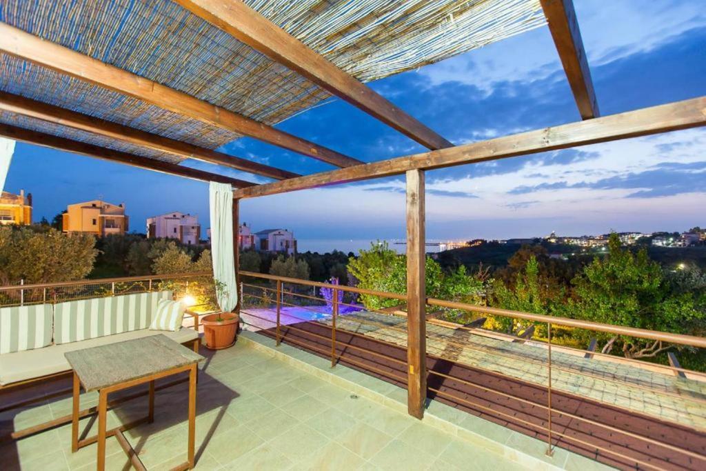Villa Laskari Sea View Неа-Муданья Экстерьер фото