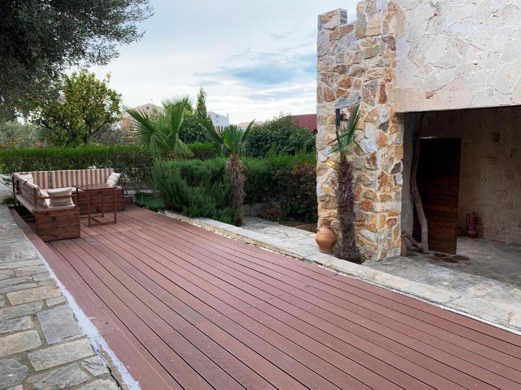 Villa Laskari Sea View Неа-Муданья Экстерьер фото