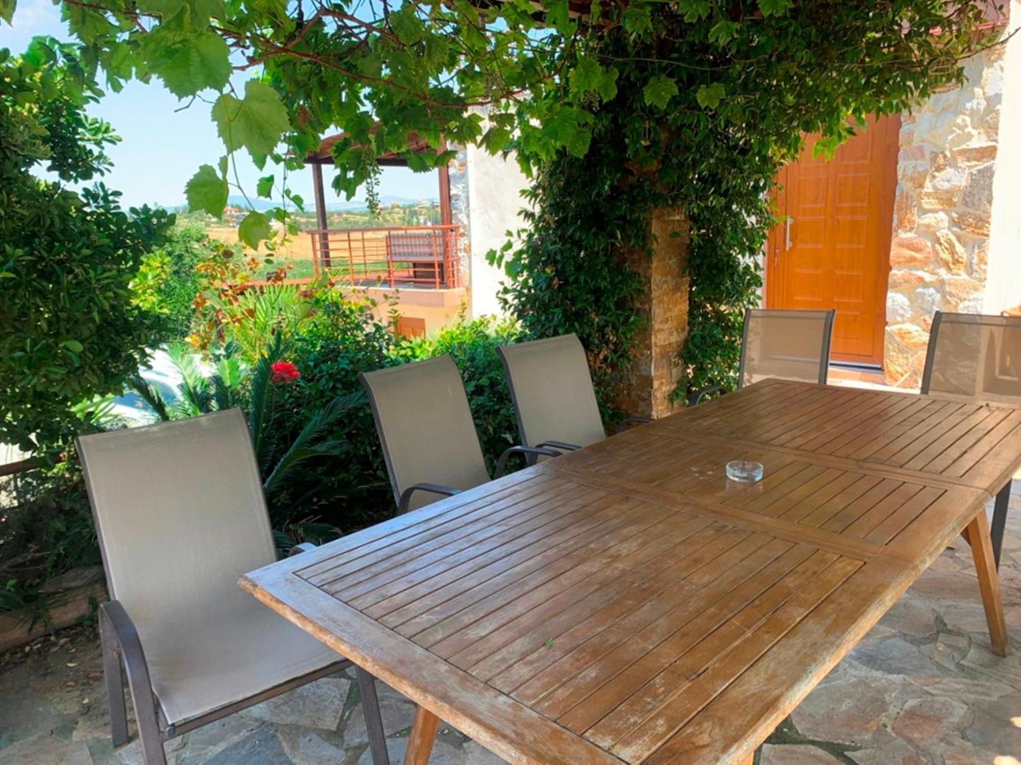 Villa Laskari Sea View Неа-Муданья Экстерьер фото